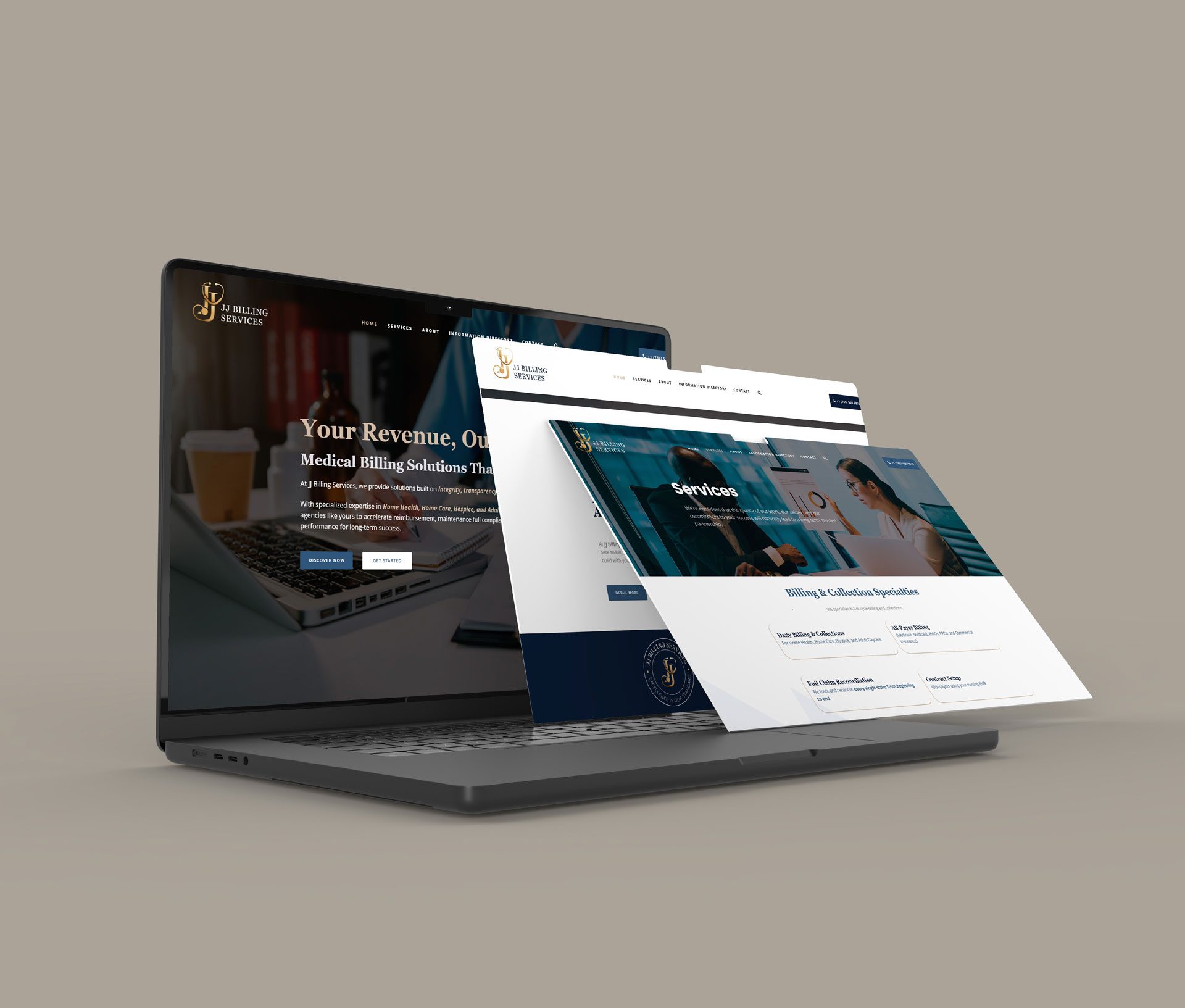 JJ Billing Services - Perfil Cliente somos pixart